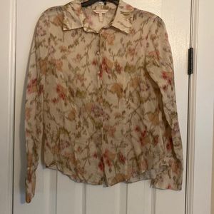 Printed Rebecca Taylor button down size 4